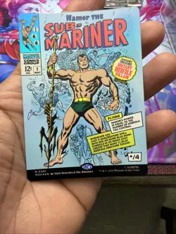 Namor the Sub-Mariner - Foil - Comic Showcase - Marvel Super Heroes - MTG - 0391 - Image 5