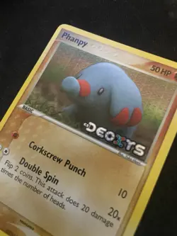 Phanpy 69/107 Common Deoxys Pokemon stamped - Image 2