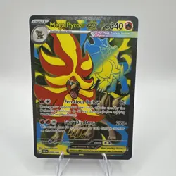 Pokemon Mega Pyroar EX 099/086 Chaos Rising Ultra Rare Near Mint - Image 1