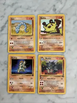 Pokemon Card Lot 1999 WOTC 50 Different Cards Lots Of 1st Edition Or Uncommon NM - Image 5