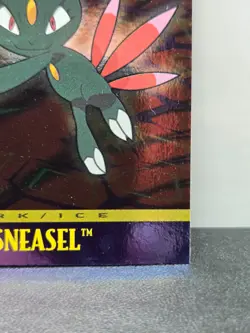Topps Pokemon Sneasel #215 TV Animation Foil Card 2001 Vintage LP - Image 4