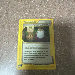 Pokemon TCG Card Forest Guardian 123/147 Aquapolis Unlimited NM - Image 1