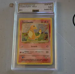 The Pokemon Company Charmander 001/034 Holo TCG Classic AGS 10 English 2023 - Image 1