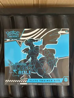 🖤 Black Bolt Pokemon Elite Trainer Box ETB New & Sealed 🔥📦✨ - Image 1