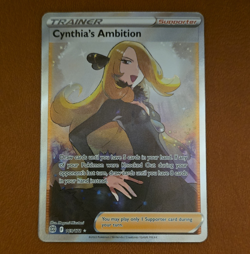 Cynthia's Ambition 169/172 Brilliant Stars Ultra Rare Holo Full Art English - Image 1