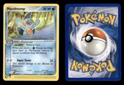 Pokemon TCG EX Ruby & Sapphire Marshtomp 41/109 - Image 3