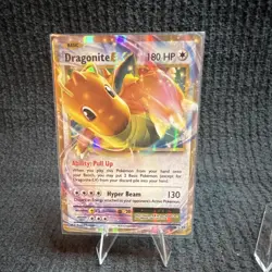 Pokemon Dragonite EX 72/108 EX Rare Holo 180 HP Basic Card - Image 1