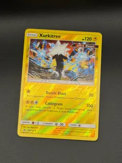 Pokemon Xurkitree Reverse Holo Rare SM - Forbidden Light 39/131 NM - Image 1