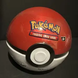 Pokemon TCG Poke Ball Tin Box 2024 (3 Booster Packs, 2 Sticker Sheets) - Image 1