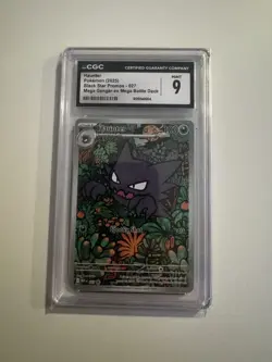 Pokemon TCG Haunter 027 Mega Evolution Promo Illustration Rare Holo EN - Image 1