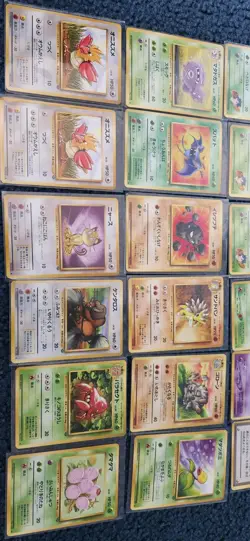Pokemon Japanese Vintage Lot Of 24 LP+ - Image 3