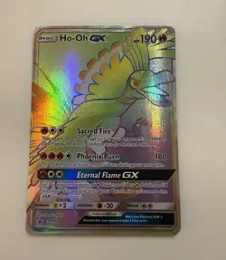 The Pokemon Company Ho-Oh GX Full Art Holo Promo SM80 Sun & Moon Basic 190 HP - Image 1