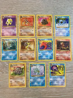 Pokemon Fossil Rare & Set Filler Lot 1999 WOTC, Dragonite, Kabutops, Hypno, 25+ - Image 4