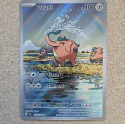 Nintendo Pokemon TCG Cufant 076/064 SV: Shrouded Fable Reverse Holo IR - Image 1