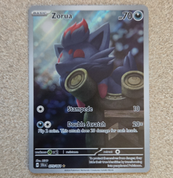 The Pokemon Company Pokemon TCG Zorua 075/064 Shrouded Fable Holo IR EN HP 70 - Image 1