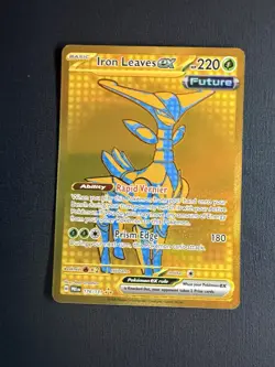 Iron Leaves ex 176/131 SV: Prismatic Evolutions Hyper Rare Pokemon TCG - Image 1