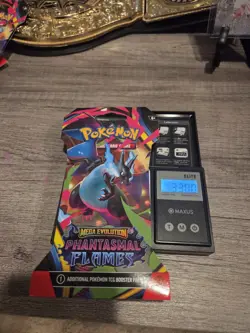 (HEAVYUU)🔥 33.0 G Pokemon TCG Phantasmal Flames Sleeved Booster Pack Sealed - Image 1