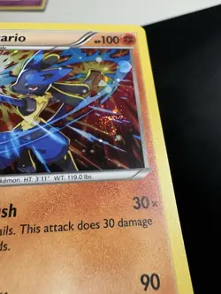 Pokemon Lucario XY140 XY Black Star Promo Holo 2016 NM/M ⭐ Swirl - Image 4