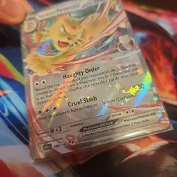 Team Rocket's Persian ex 150/182 Pokemon Destined Rivals NM - Image 2