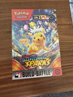 Pokemon Scarlet and Violet Surging Sparks Build and Battle Box [SV08] Sealed - Image 1