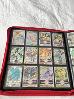 Massive Pokemon Tcg Collection Of Illustration Rares + Binder Included - Image 2