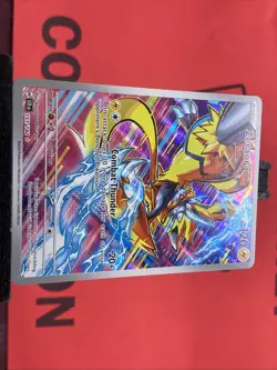 Zeraora 151/142 Stellar Crown Rare Holo Full Art Pokemon TCG 2024 NM - Image 4