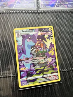Pokemon TCG Toxtricity GG09/GG70 Crown Zenith GG Holo Ultra Rare English - Image 2