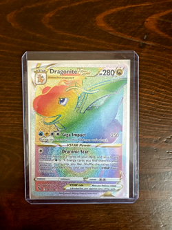 Dragonite VSTAR (Secret) 081/078 Pokemon GO Holo Great condition in sleeve/case - Image 1