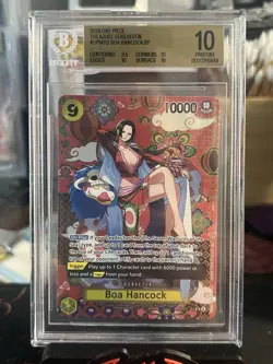 Boa Hancock 2026 One Piece Azure Sea's Seven #OP14-112 SP Alt Art BGS 10 🔥🔥 - Image 1