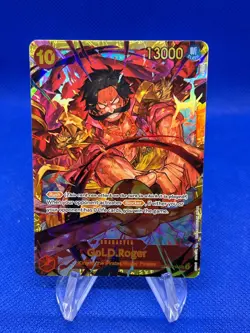 One Piece Emperors in the New World Gol D Roger OP09-118 Secret Rare SEC NM - Image 1