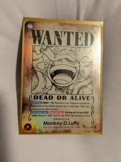 One Piece Monkey.D.Luffy (Wanted Poster) - Emperors in the New World (OP09) - Image 1