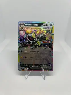 Pokemon TCG Prismatic Evolutions Umbreon EX Stamped Promo Card 060/131 NM - Image 1