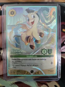 Disney Lorcana Pegasus - Gift To Hercules DLC *PROMO* Foil - Image 1