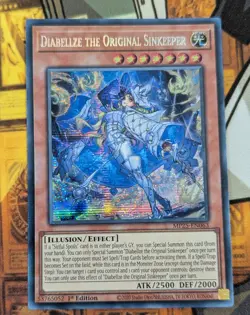 Diabellze The Original Sinkeeper Prismatic Secret Rare Mp25-en063 1st Edition NM - Image 1