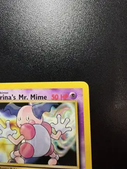 Pokemon Card - Sabrina's Mr. Mime Gym Heroes 94/132 Common 1st Edition - Image 4