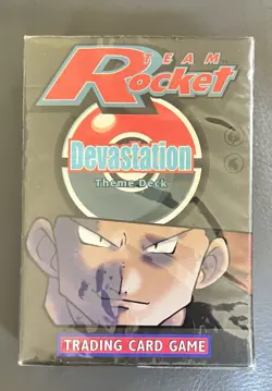 Team Rocket Devastation Theme Deck Pokemon Game Cards 2000 FACTORY SEALED - Image 1