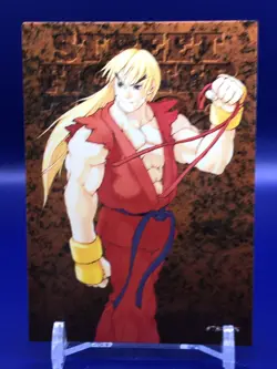 Ken Street Fighter Zero 2 78 All Capcom World Card 1997 Carddass Japanese - Image 1
