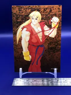 Ken Street Fighter Zero 2 78 All Capcom World Card 1997 Carddass Japanese - Image 3