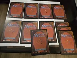 MTG Oversized 6x9 Card Lot 11 Magic Arena League Promos Necropotence & More! LP - Image 3