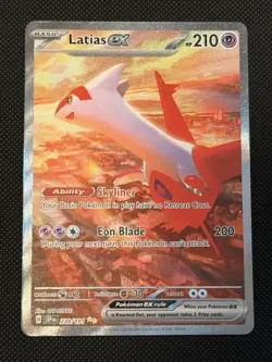PSA 10 CONTENDER Latias ex 239/191 SIR Surging Sparks Pokemon Card Mint - Image 1