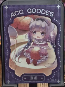 Kanna Kamui TCG Dreamland Spirits Goddess Story Card Anime QR QR-04 - Image 1