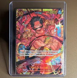 Bandai One Piece Card Game Gol D. Roger OP09-118 SEC Alt Art Holo EN - Image 1