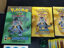 Pokemon EX Sandstorm Oasis Theme Deck - Box, Complete Cards, Manuals, and Coin - Image 2
