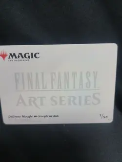 Delivery Moogle Art Card (Gold-Stamped Symbol) Art Series: Final Fantasy 1/53 - Image 2