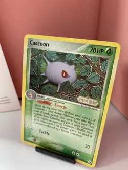 Cascoon 30/92 "Stamped" Ex Legend Maker Holo Pokemon Card Ex/MINT - Image 2