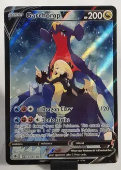 Garchomp V TG23/TG30 Astral Radiance Full Art Pokemon Card - Image 1