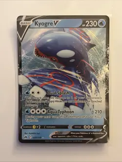 ✨ Kyogre V & Regigigas V Crown Zenith Ultra Rare Holo Pokemon Card Lot NM 🔥 - Image 2