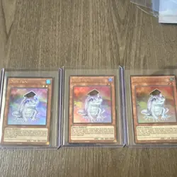 Konami Dupe Frog 1st Ed Holo English Effect Card BLGG-EN055 x3 - Image 1