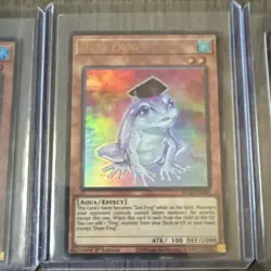 Konami Dupe Frog 1st Ed Holo English Effect Card BLGG-EN055 x3 - Image 3