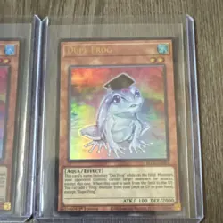 Konami Dupe Frog 1st Ed Holo English Effect Card BLGG-EN055 x3 - Image 4